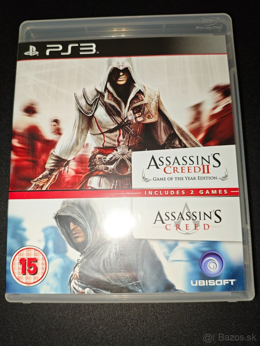 Assassin's creed + Assassin's creed II ps3