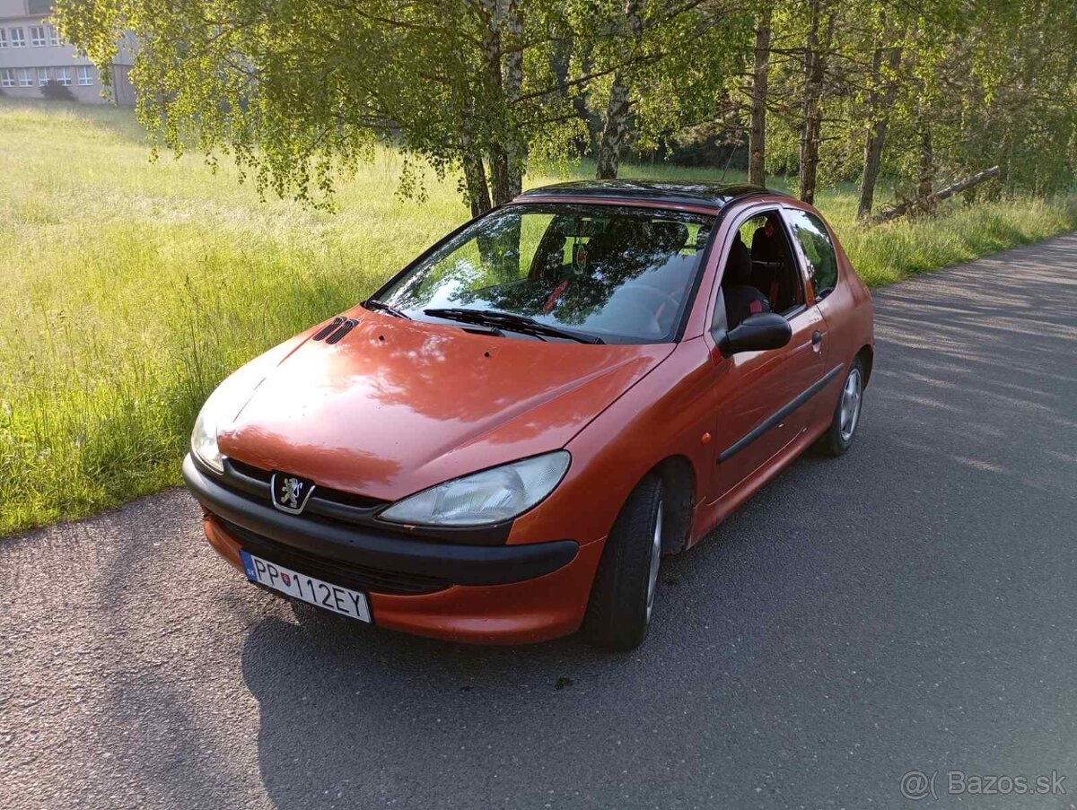 Peugeot 206 1.1 benzín 44.10 kw, rok výroby 2006