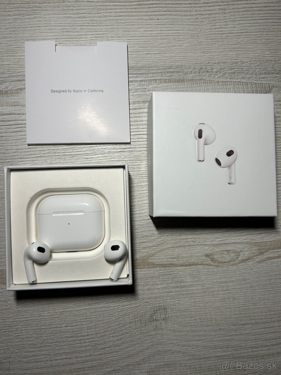 Apple Airpods 3. Generacie