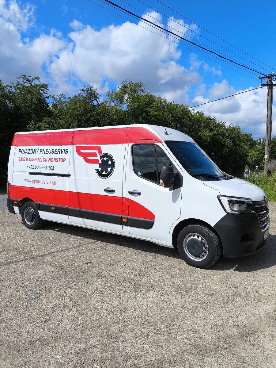 Predám pojazdný pneuservis Renault Master L3H2P3