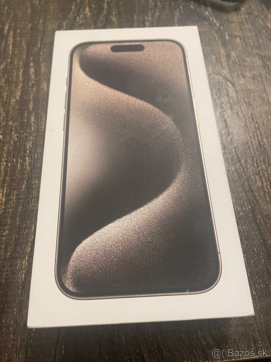 IPHONE 15 PRO 256GB NATURAL TITANIUM