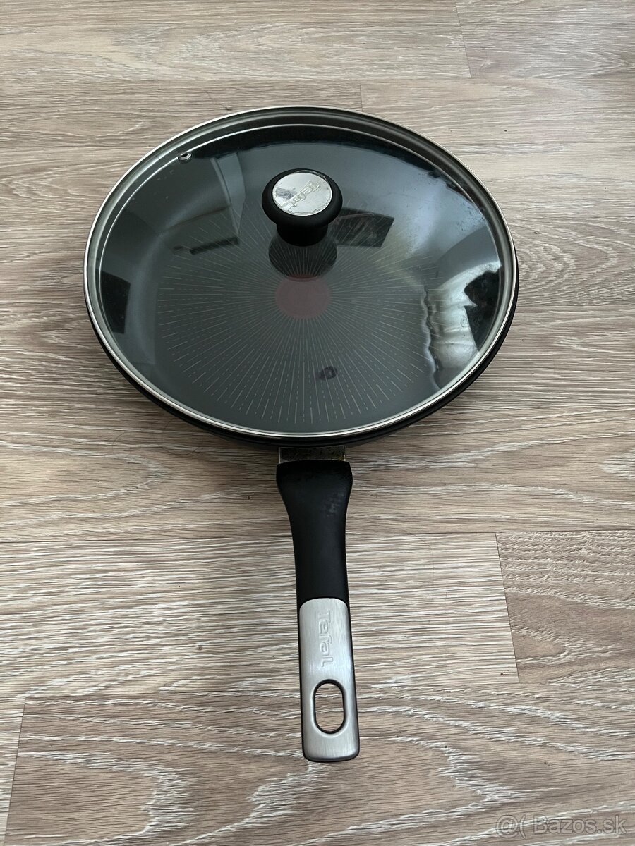 Tefal panvica 30 cm Unlimited + Pokrievka Tefal 30 cm sklo