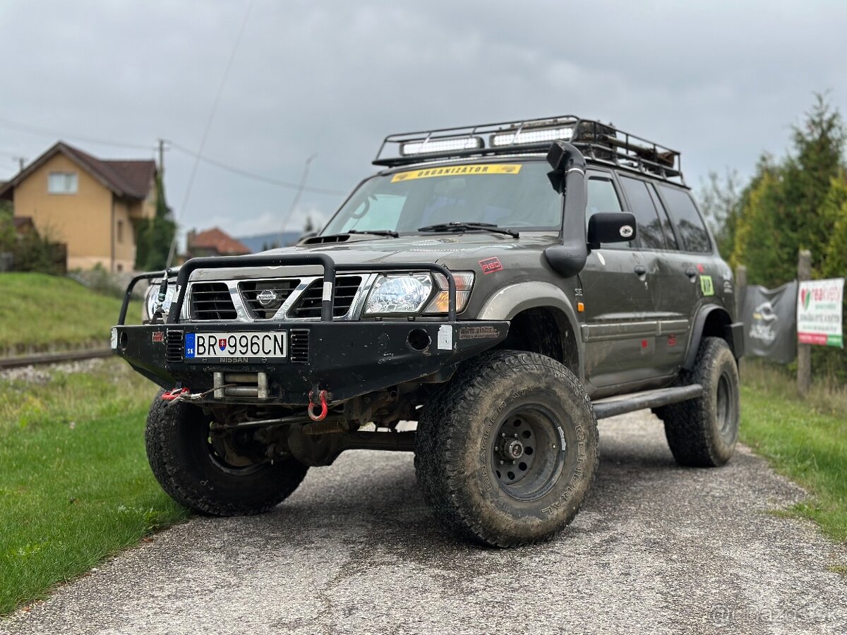 Nissan Patrol GR 2.8 TDI Navijaky, ARB uzávierky, všetko vTP