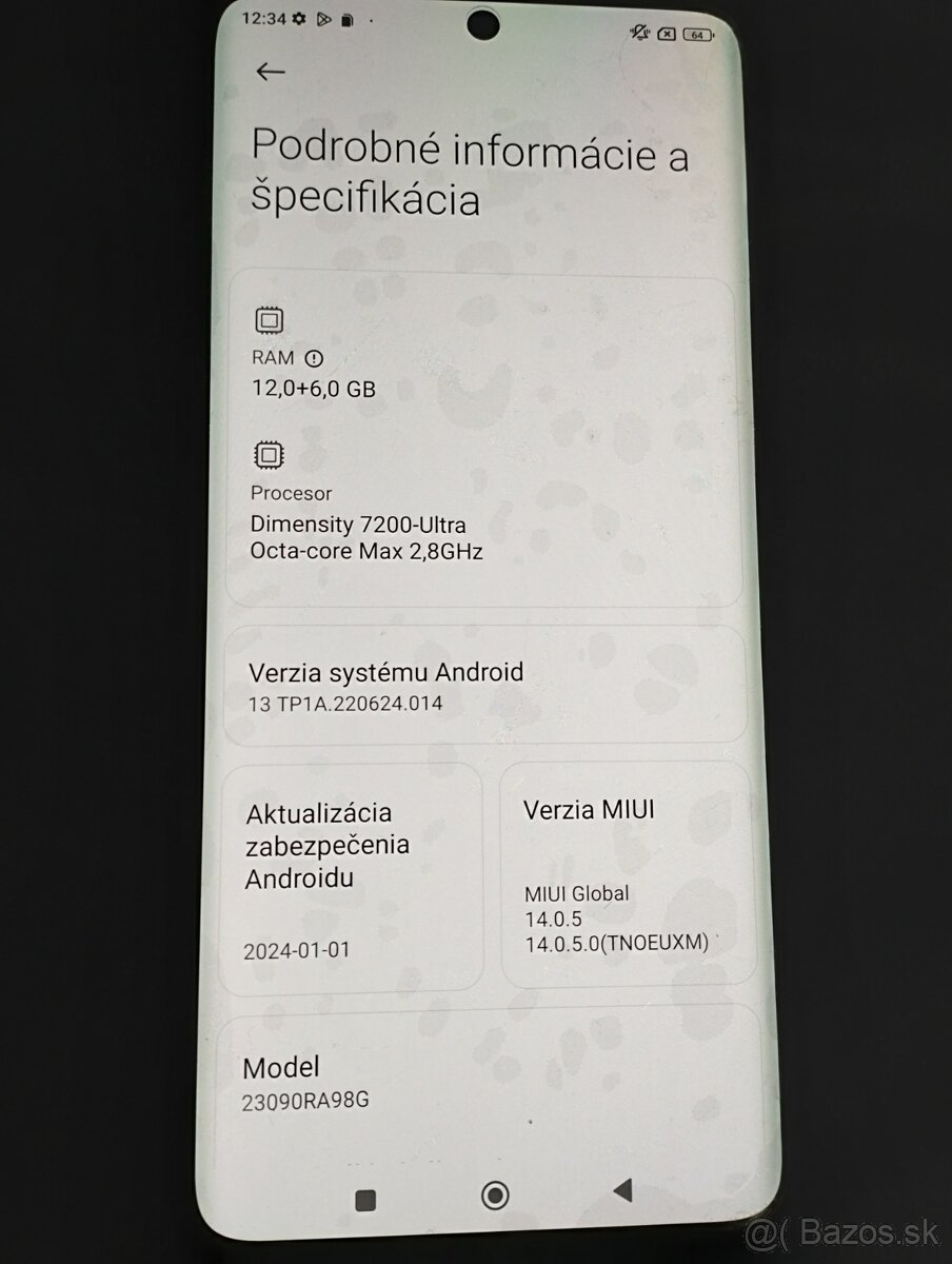 xiaomi redmi note 13 pro Plus 5g 512gb v záruke