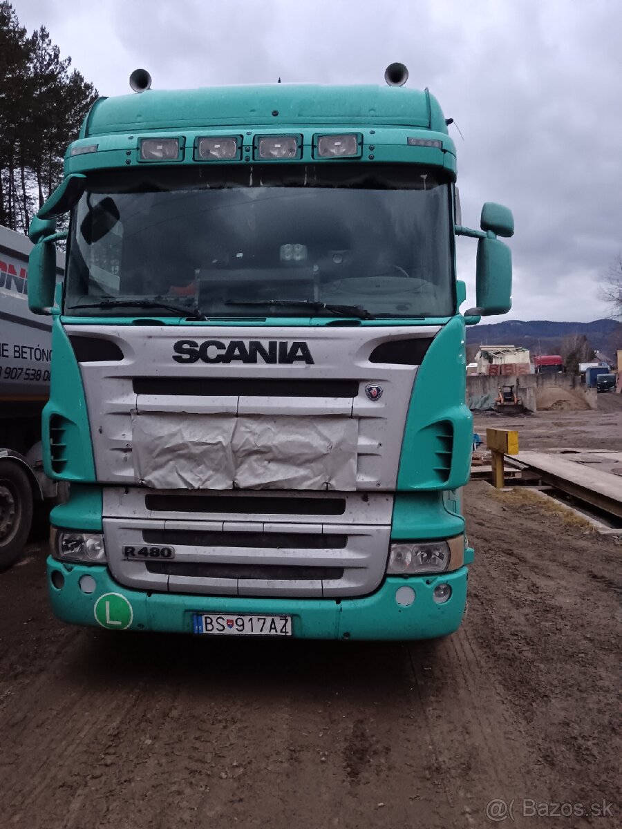 Na predaj súprava Scania R 480 a vyklápací náves Wielton