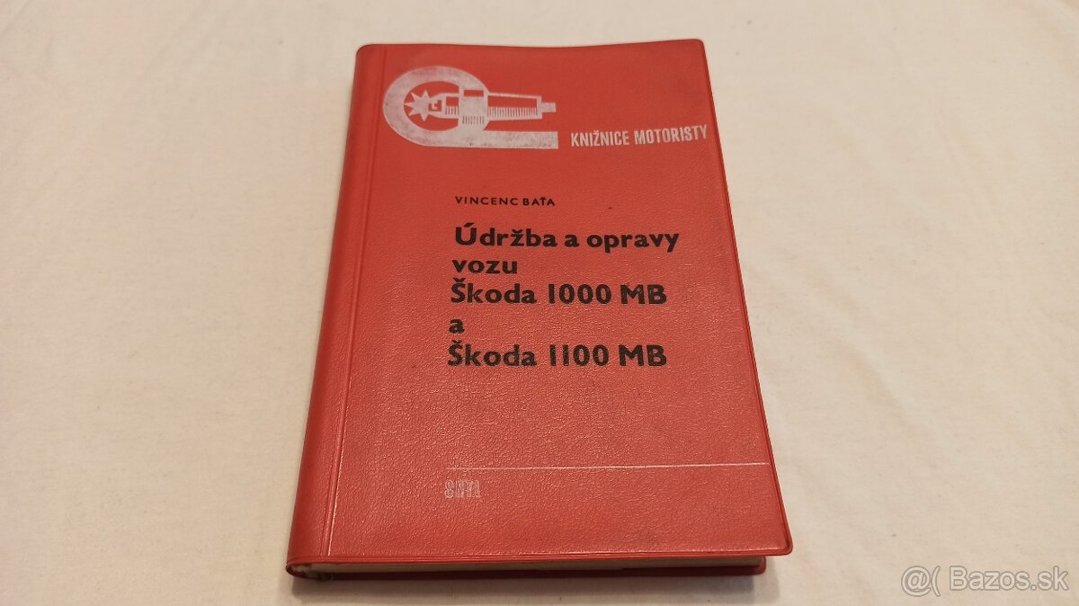 ŠKODA 1000 MB / 1100 MB údržba a opravy manuál veterán Š1000 - Česká ...