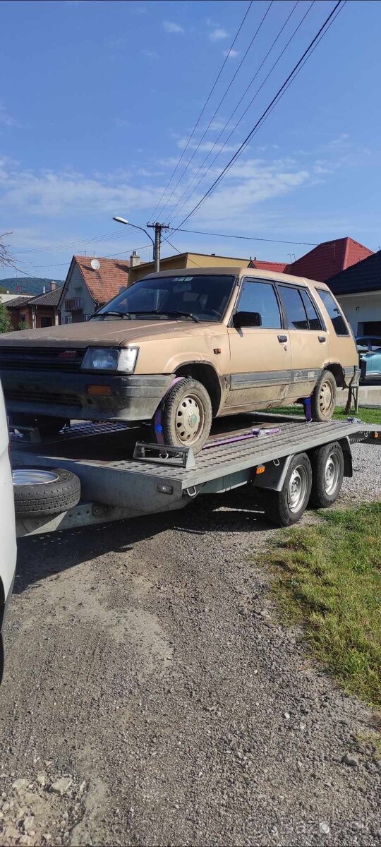 Kúpim Toyota tercel 4wd Kombi