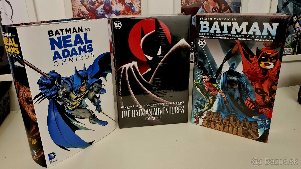 DC komiksy (Omnibus, Absolute, deluxe)