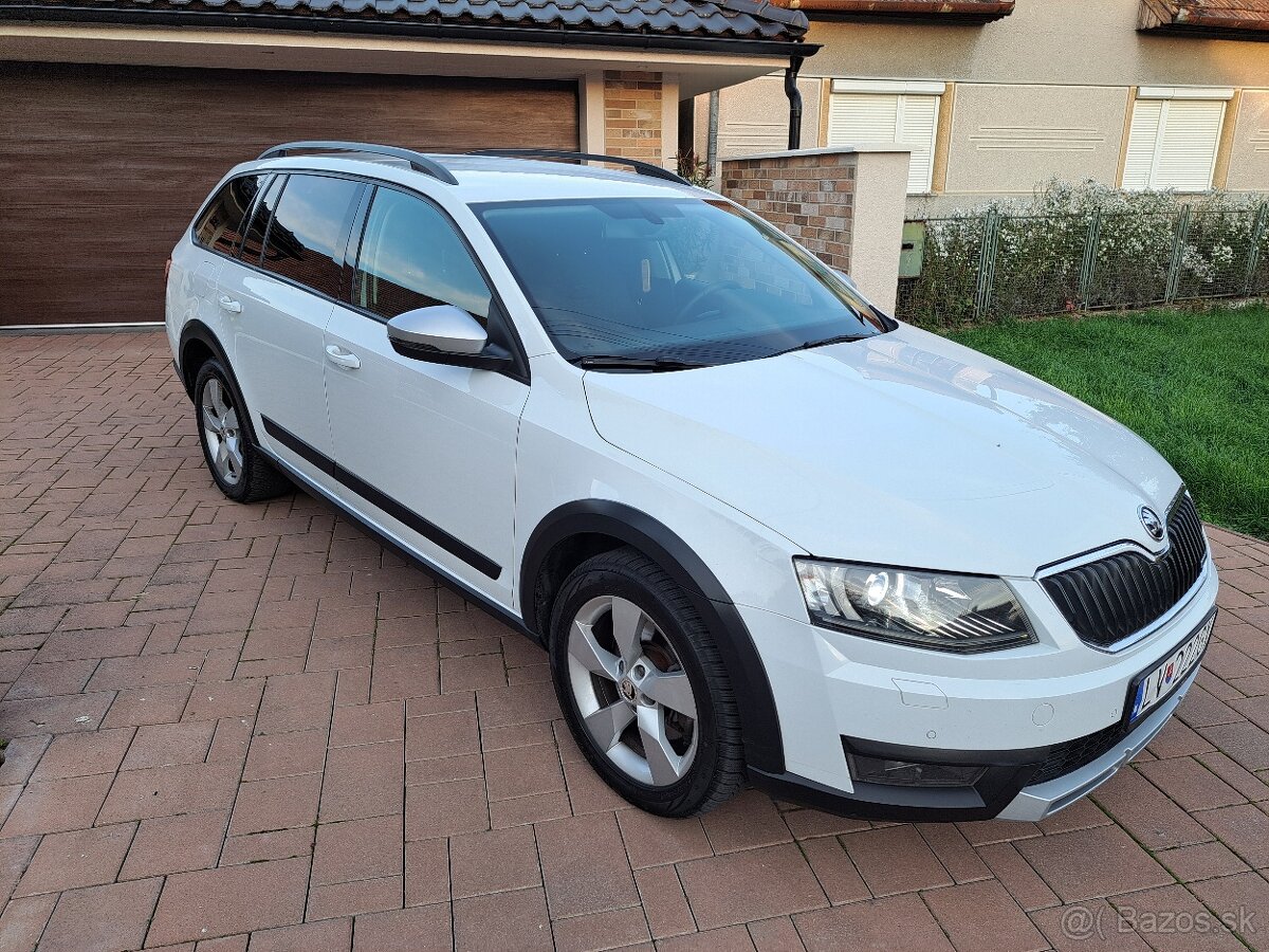 Octavia Scout 2,0tdi 135kw, 4x4, 2015 DSG