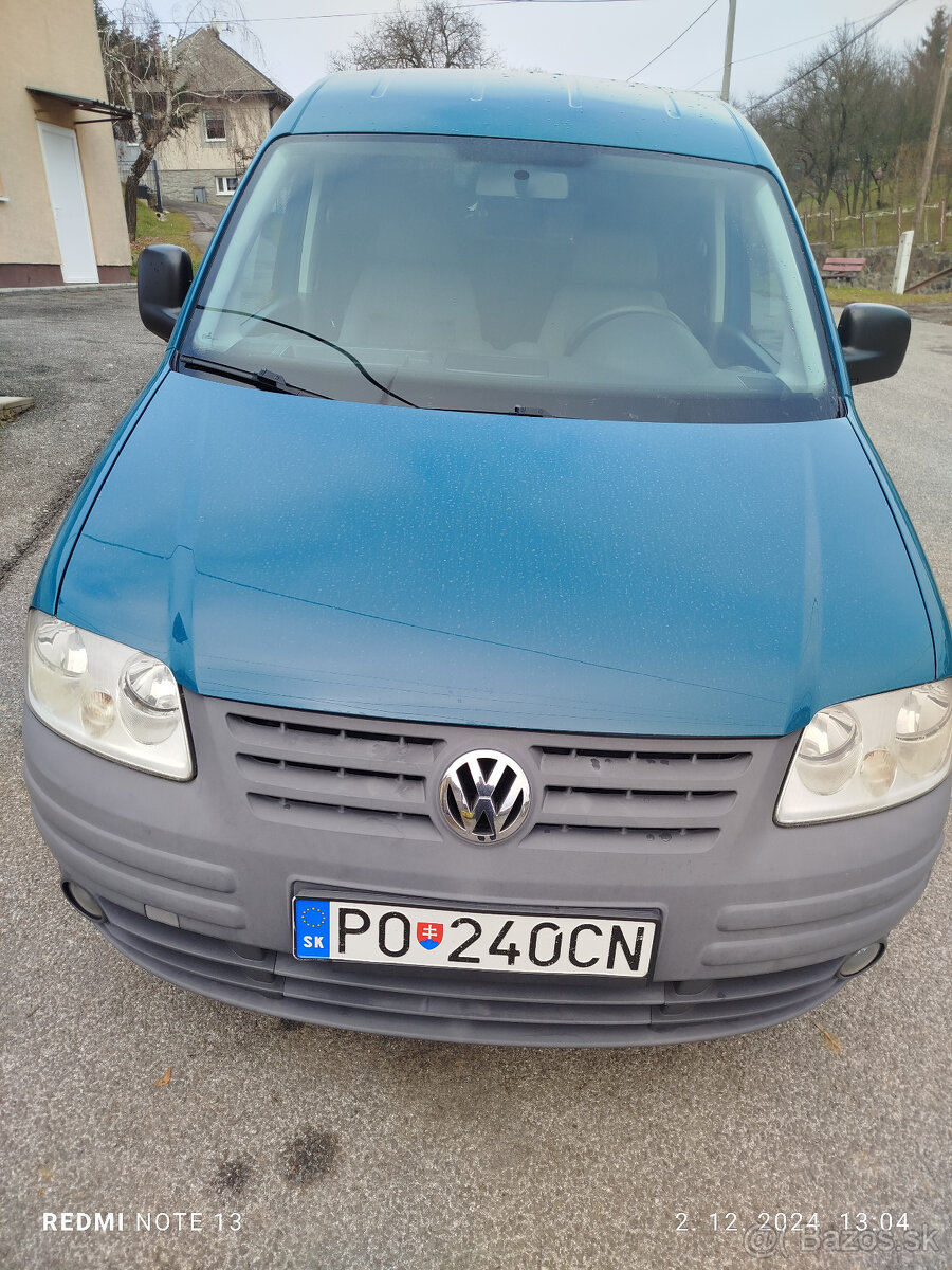 VOLKSWAGEN CADDY LIFE 1,9 TDI 2007