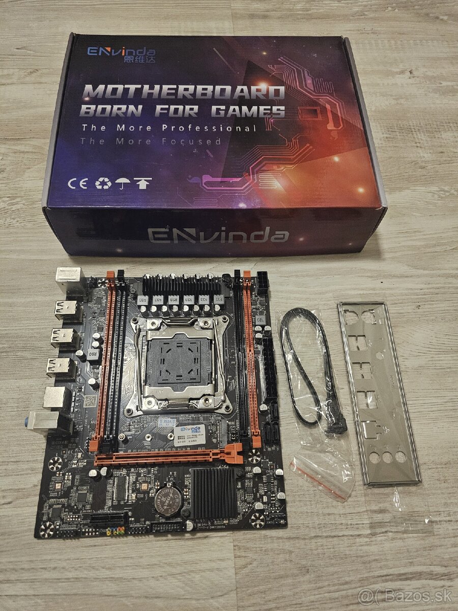 Envinda X99 pre socket 2011-3 Xeony a i7