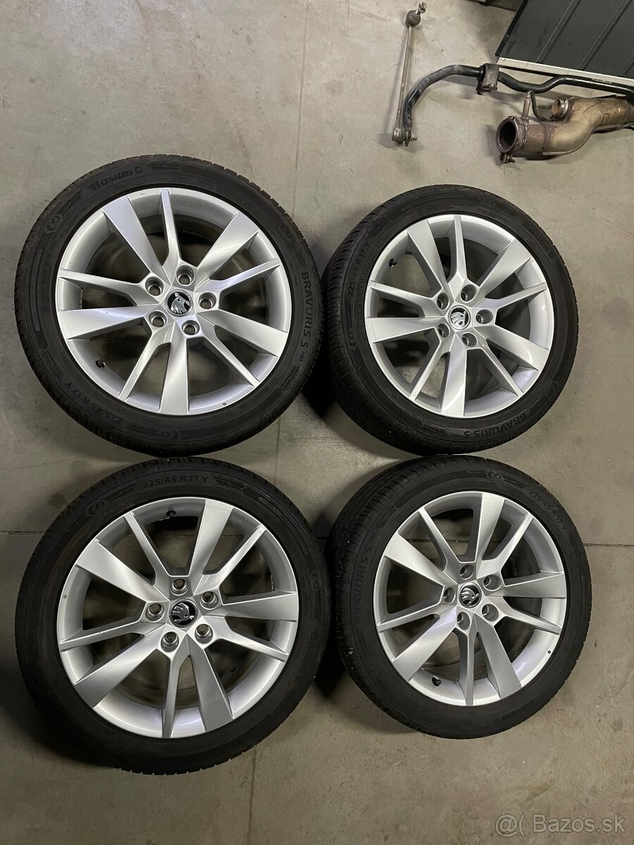 ŠKODA TRIUS 5x112  225/45R17 LETNÉ