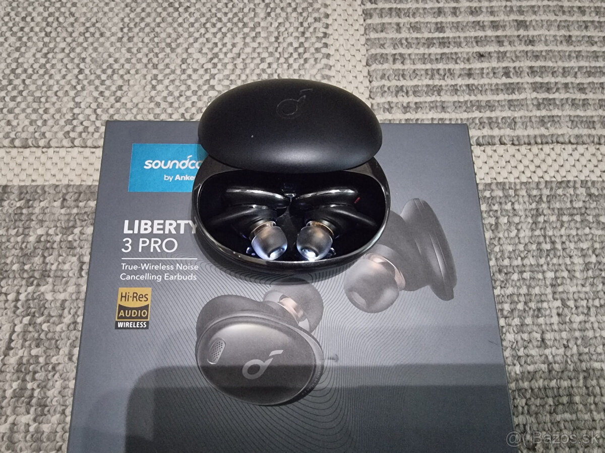 Špičkové slúchadla anker soundcore liberty 3 pro s anc