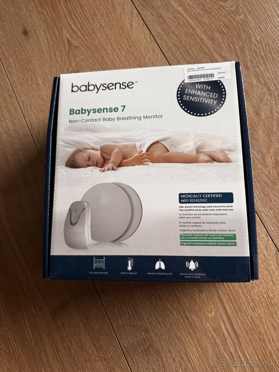 BabySense 7 monitor dychu