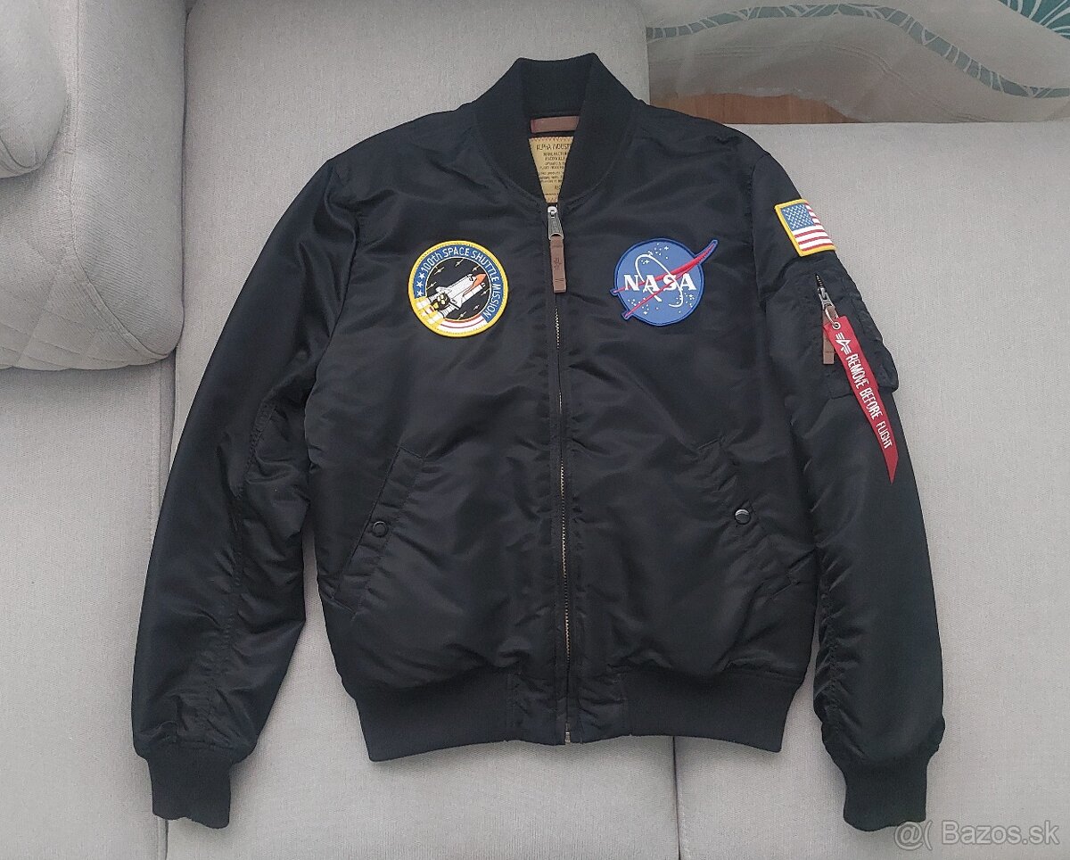 Alpha industries MA-1 VF NASA   NOVÉ