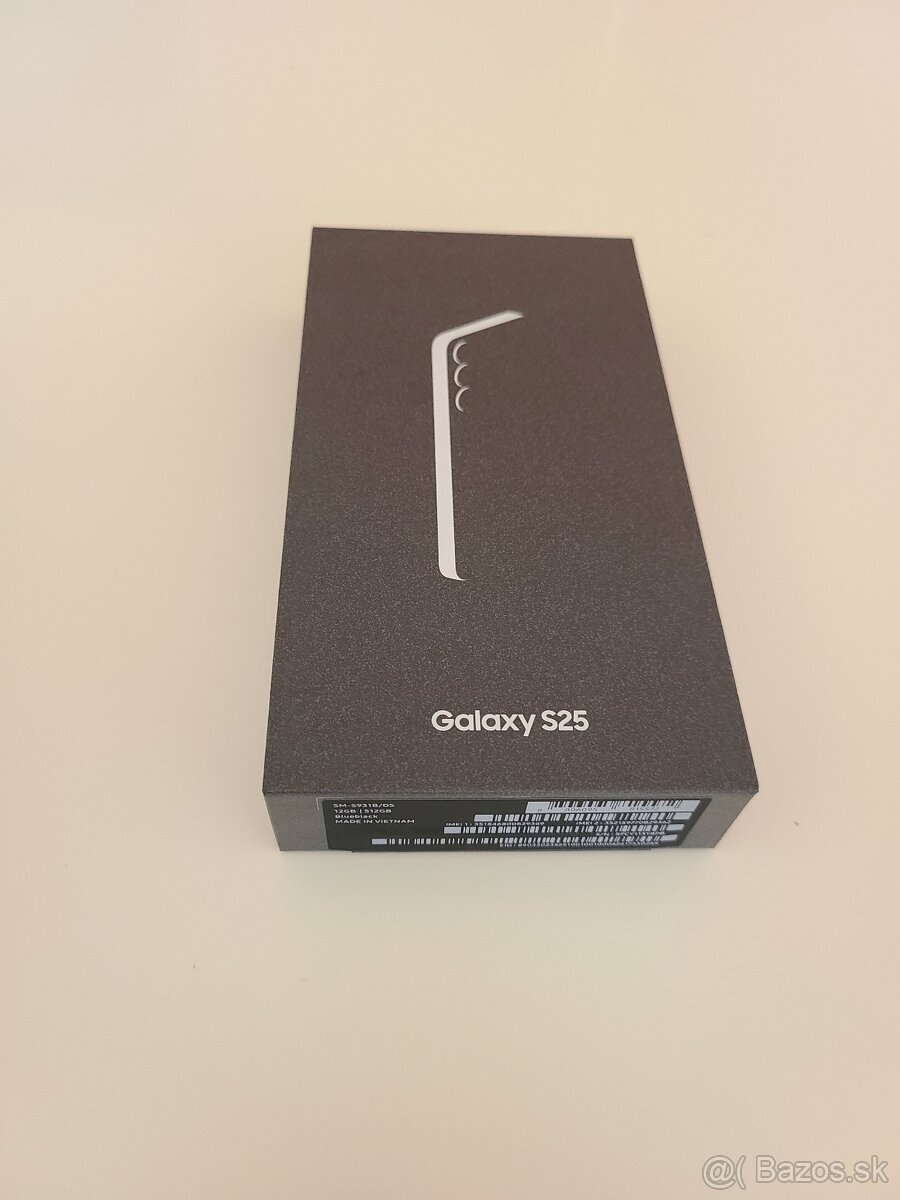 Samsung Galaxy S25 512GB - nový, nerozbalený