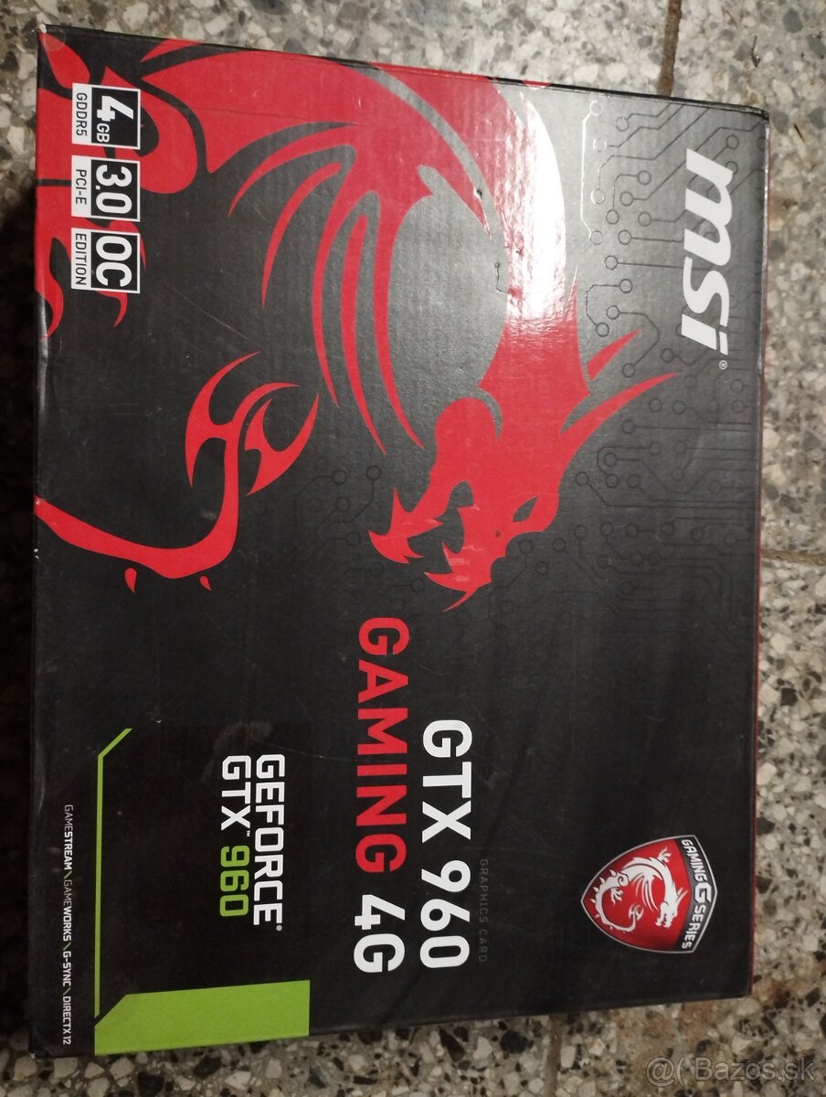 MSI Geforce GTX 960 4GB