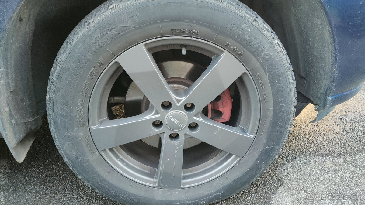 Disky 5x114,3. R18 z Nissan murano z51