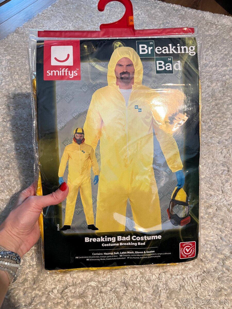 Pánsky Halloween kosým Breaking Bad