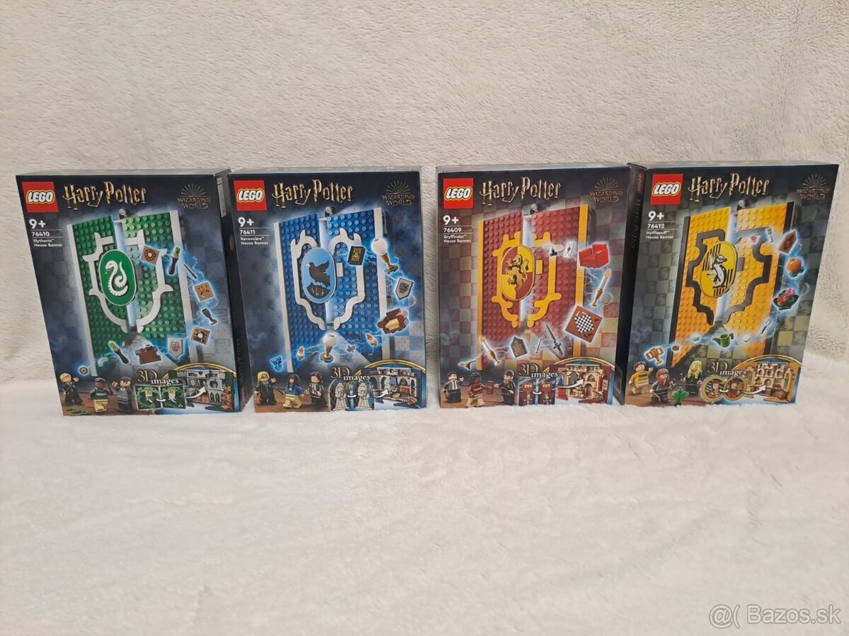 Lego Harry Potter Zástavy set 4 kusov