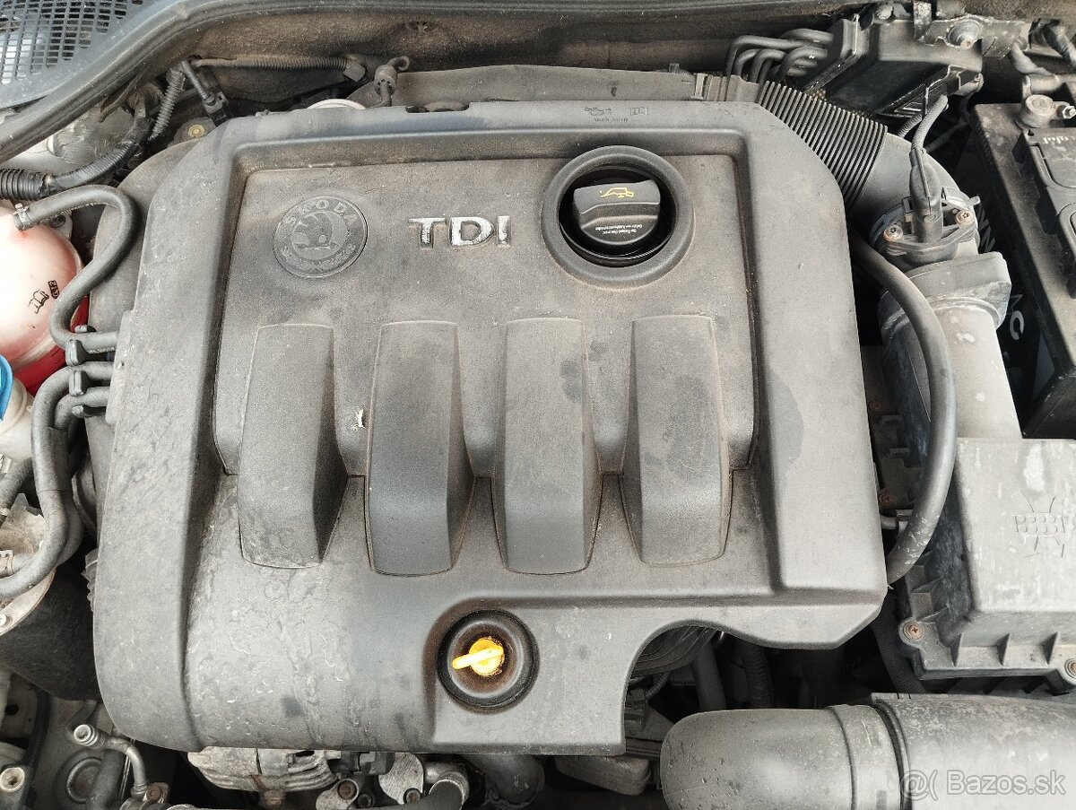 motor, agregat, turbo, prevodovka, 1.9 tdi 77kw octavia 2