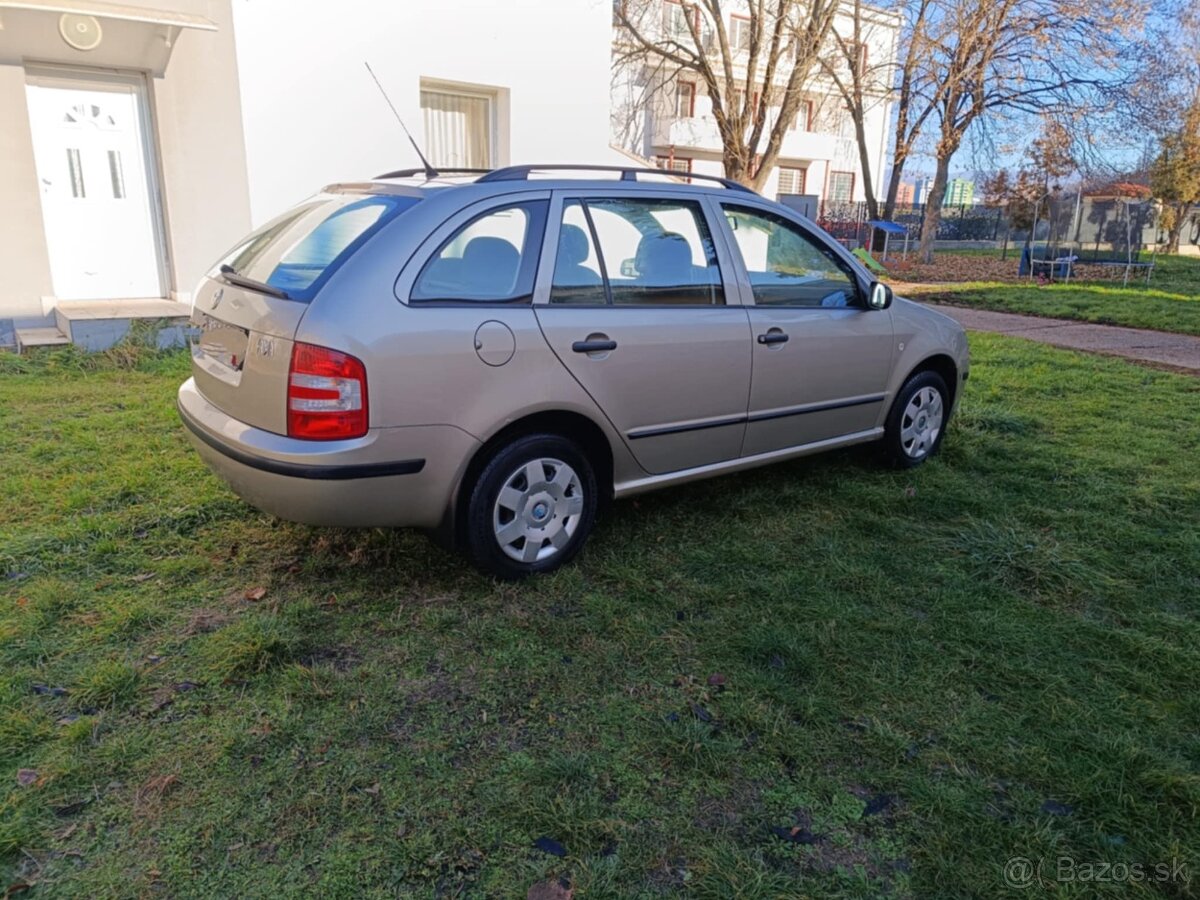 ŠKODA FABIA 1,2HTP, 47KW,R.V.2006, PÔVODNÝ LAK