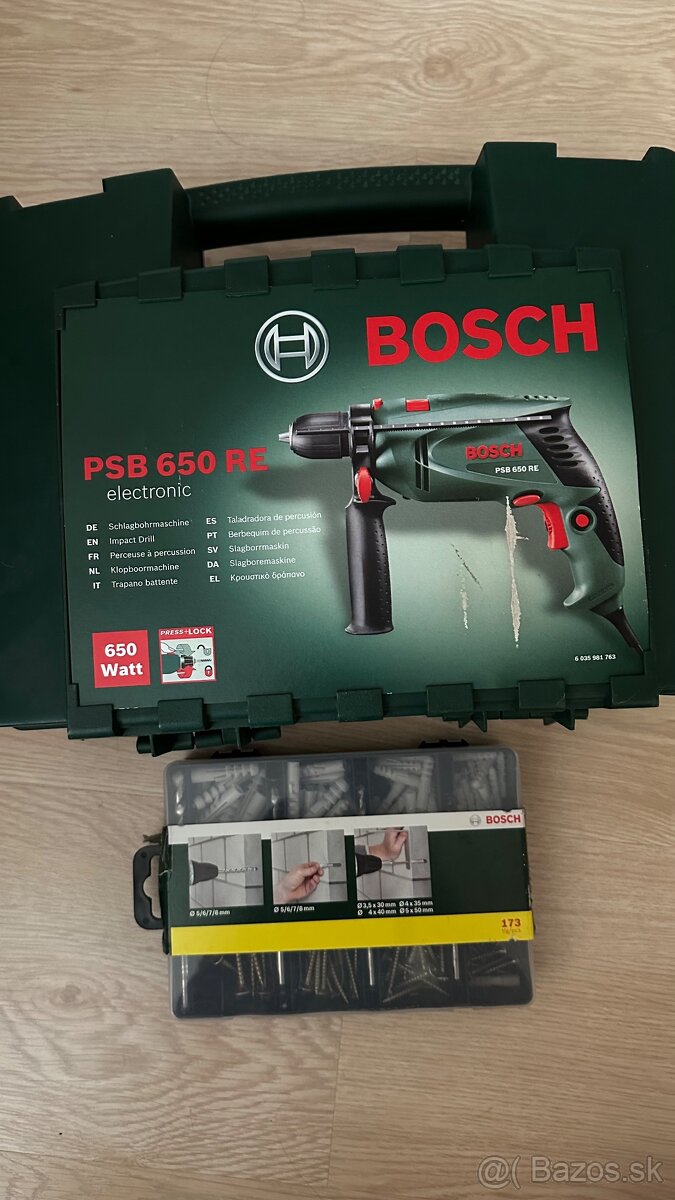 Priklepova vrtacka Bosch PSB 650 RE