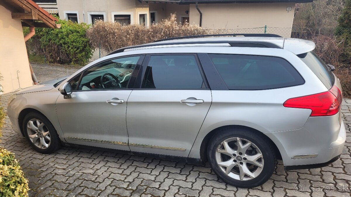 Predám Citroën C5 Tourer, rv 2010, 2,0 HDI