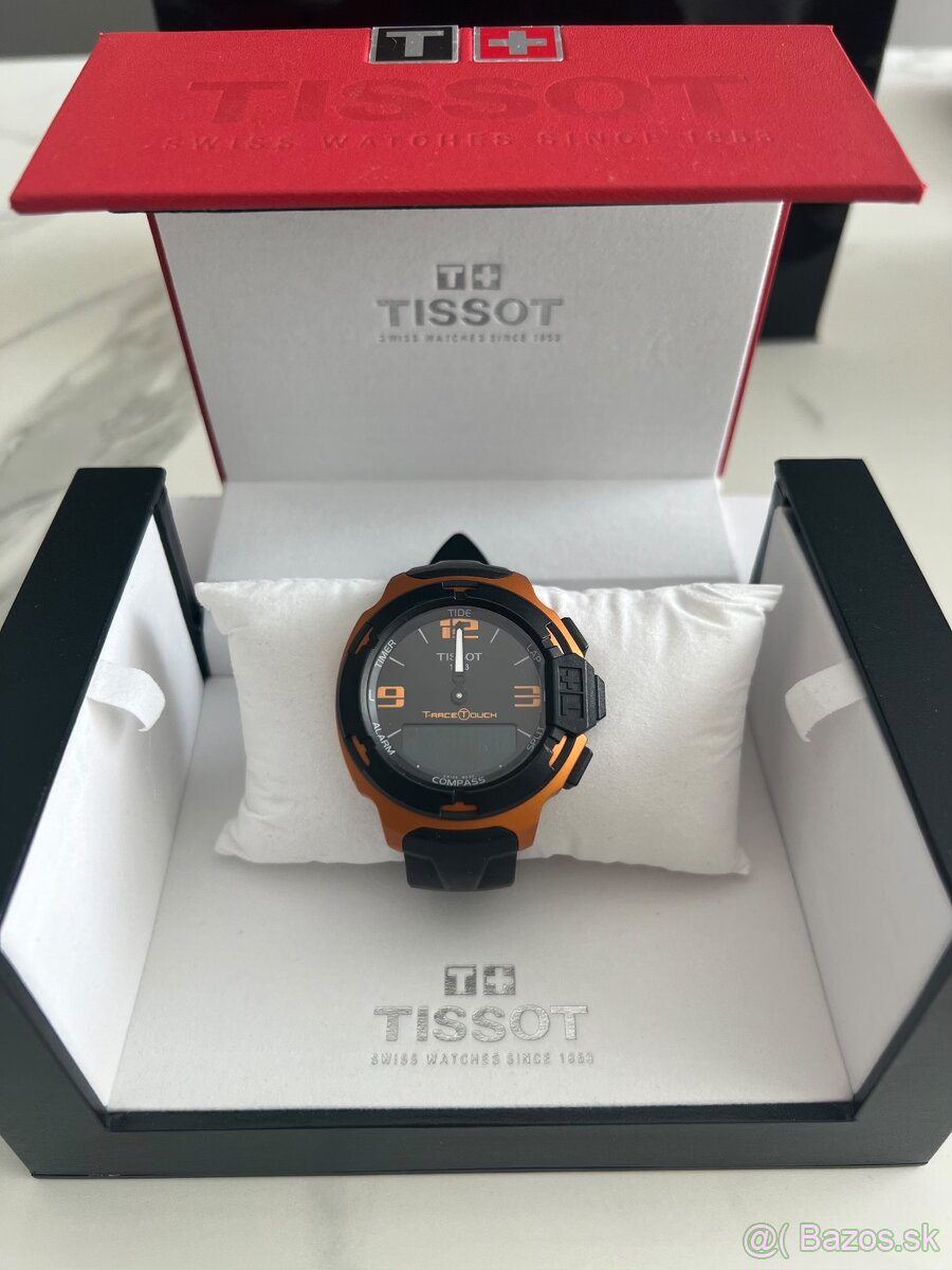 Tissot T-Race Touch Digital 46mm Mens Watch, Swiss, Aluminiu