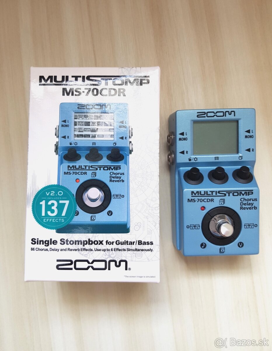 Zoom MS70 multifx v.2.0