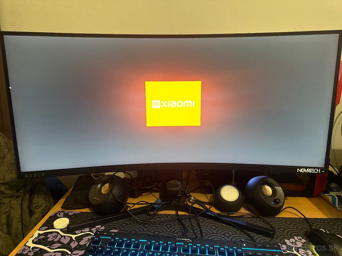 Xiaomi gaming 34” 144HZ 0,1ms