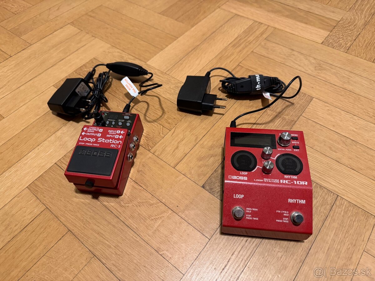 Boss Loop Station RC-3 a RC-10R