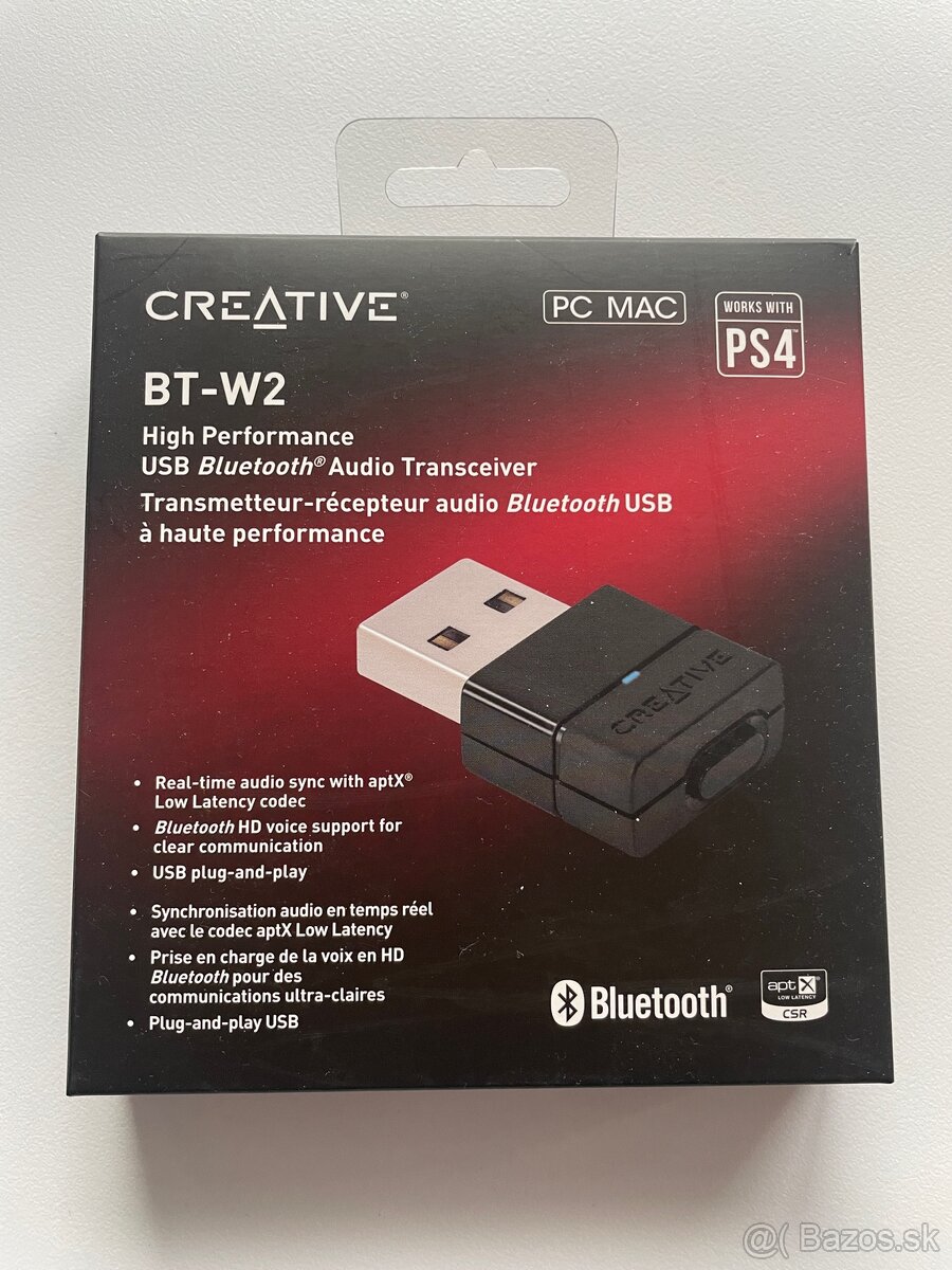 Bluetooth adaptér Crestive Audio BT-W2