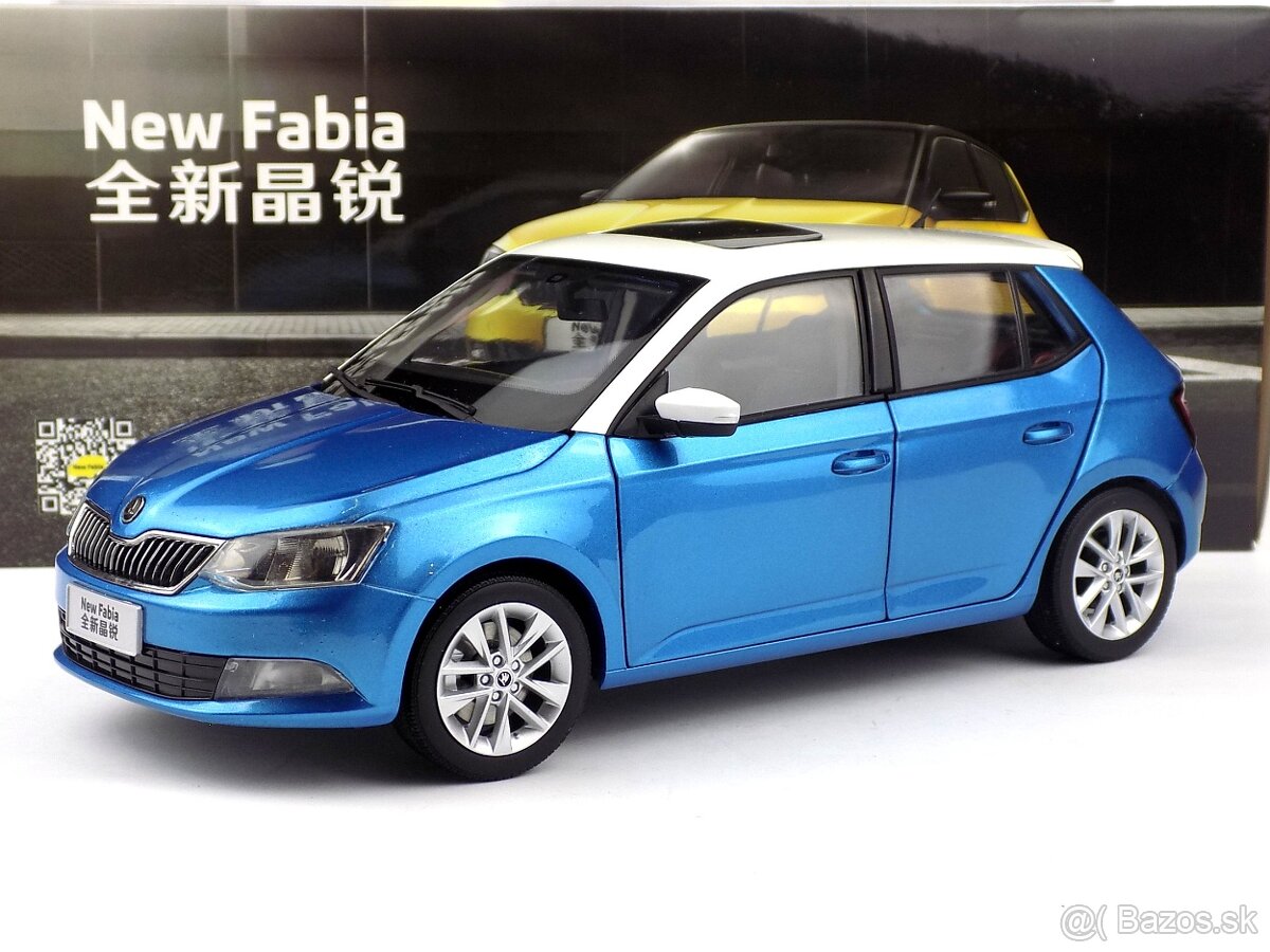 ŠKODA FABIA 1:18 PAUDI