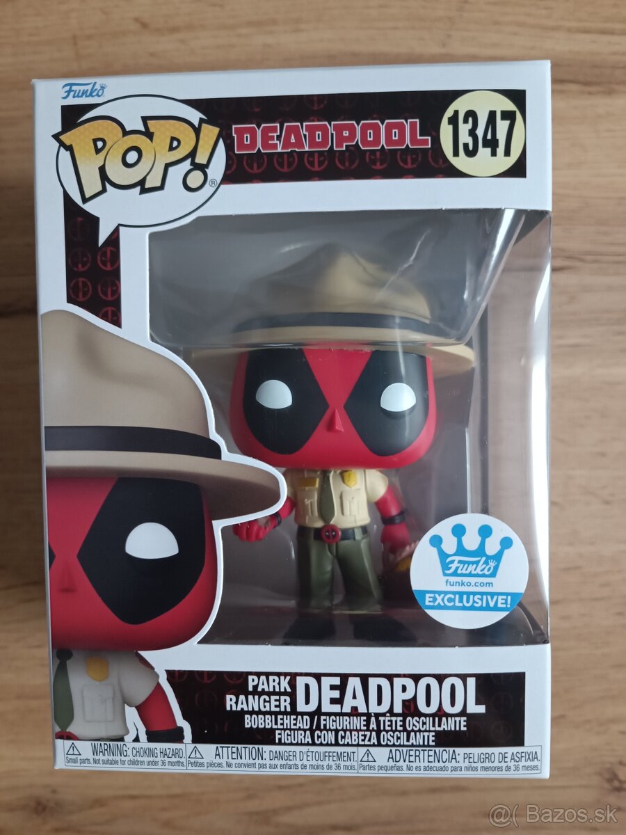 Funko pop Park Ranger Deadpool