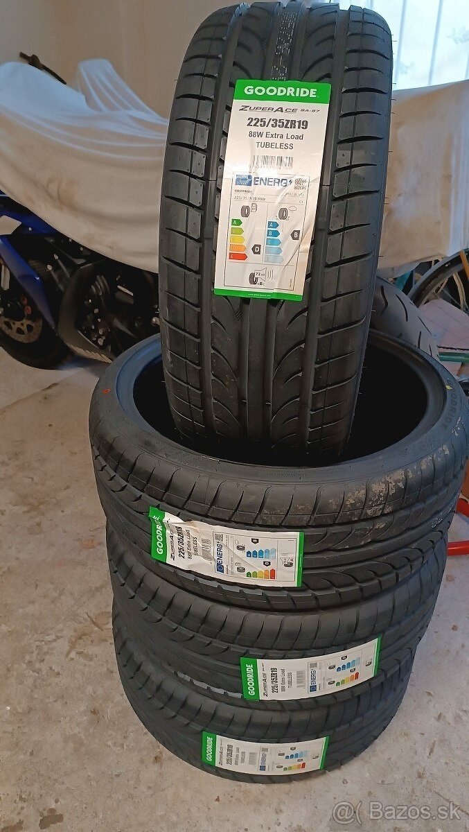 225/35 R19 letné DOT 2024