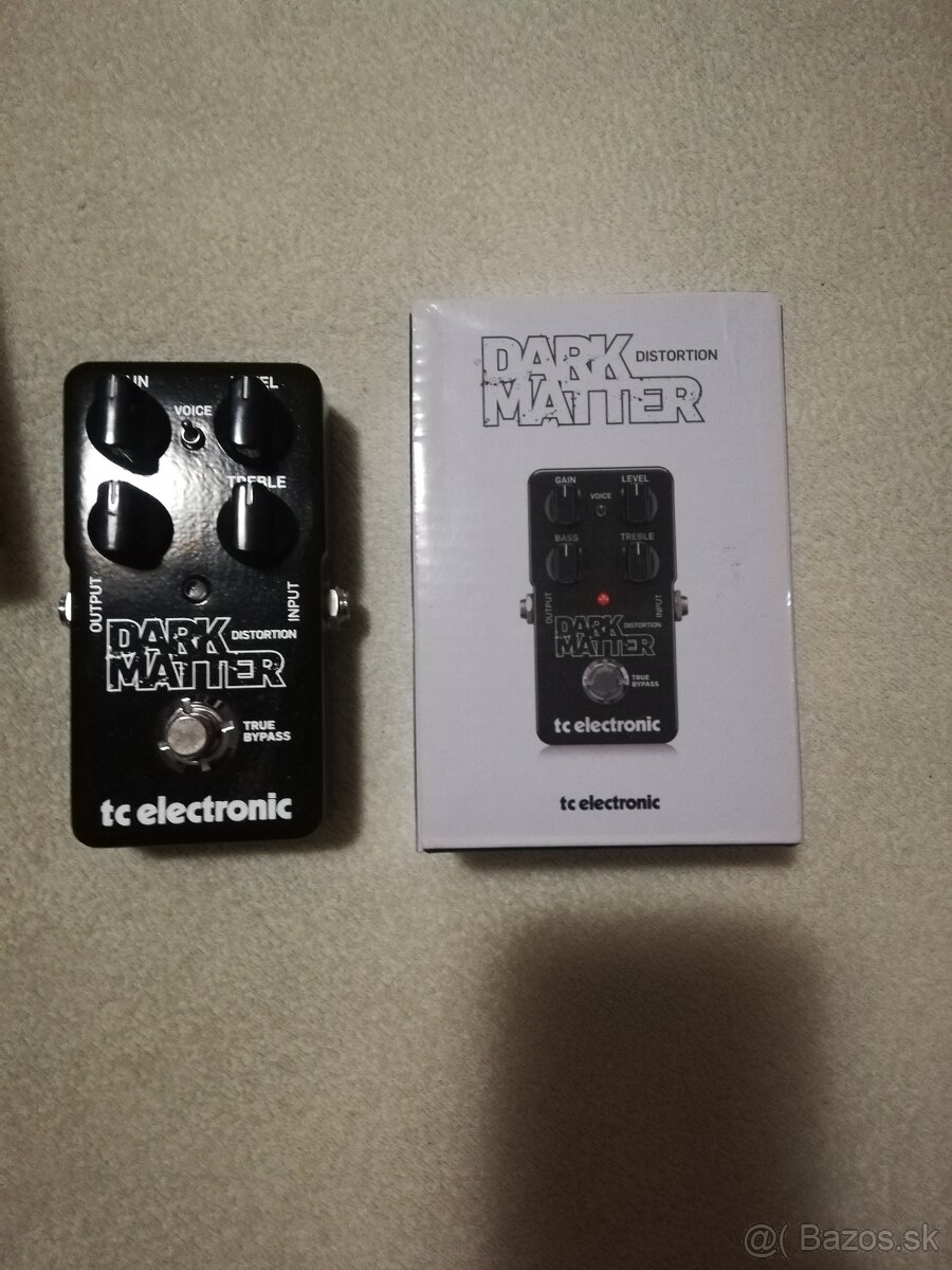 TC electronic Dark Matter distortion