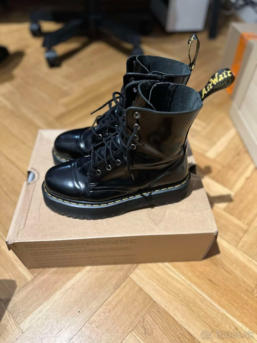 Dr. Martens Jadon (polished smooth black) 42EU