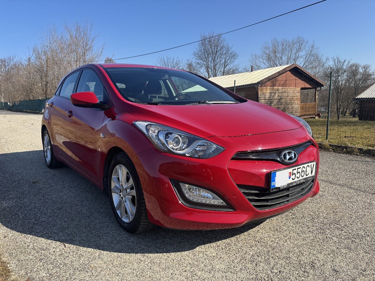 Hyundai I30 1.4 MPI 72 000 km, 1.Majiteľ,  Kúpené v SR