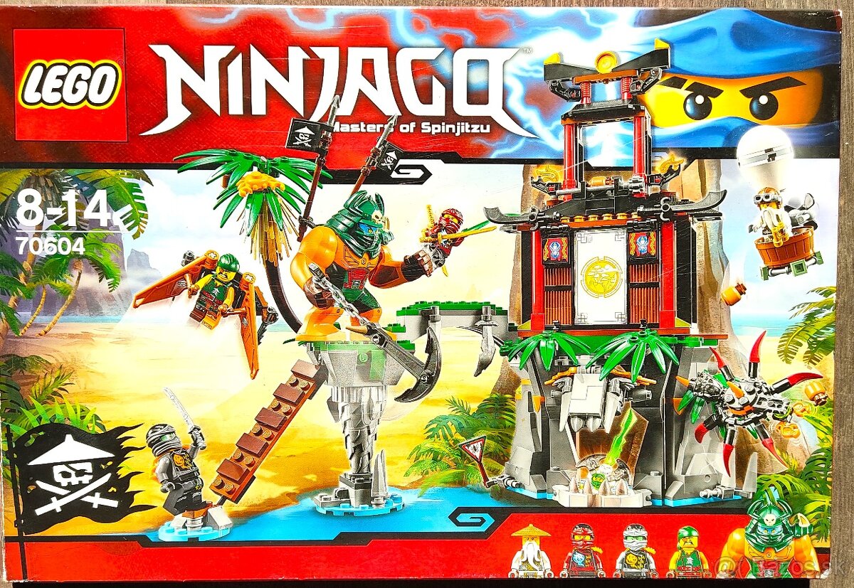 LEGO Ninjago 70604 Ostrov Tigria vdova