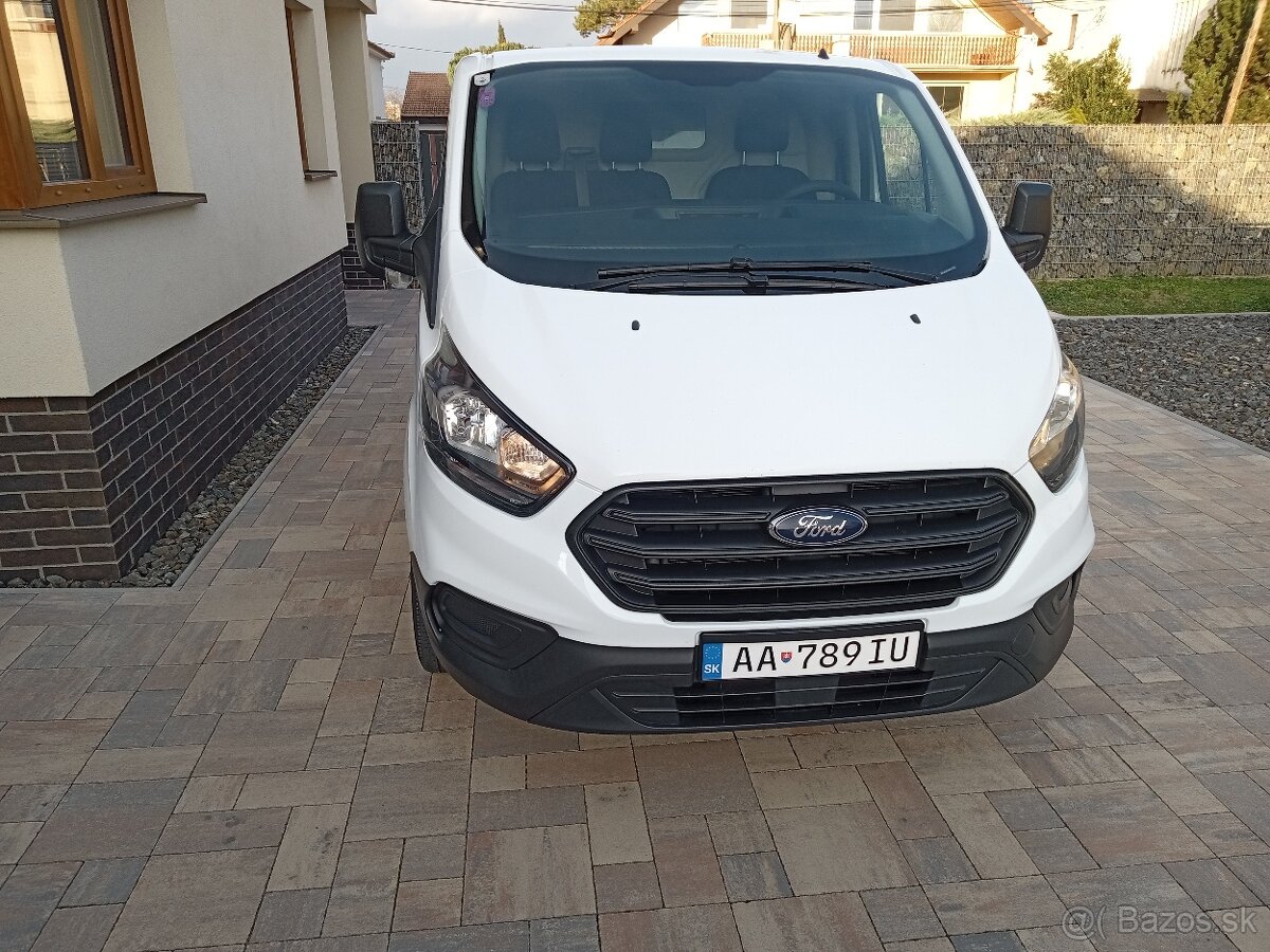 Ford Transit Custom 2.0 Tdci 77kw manuál 6r. Rok 12/2019