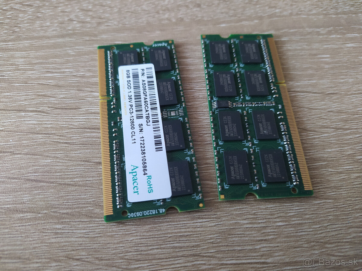 RAM DDR3L 8GB
