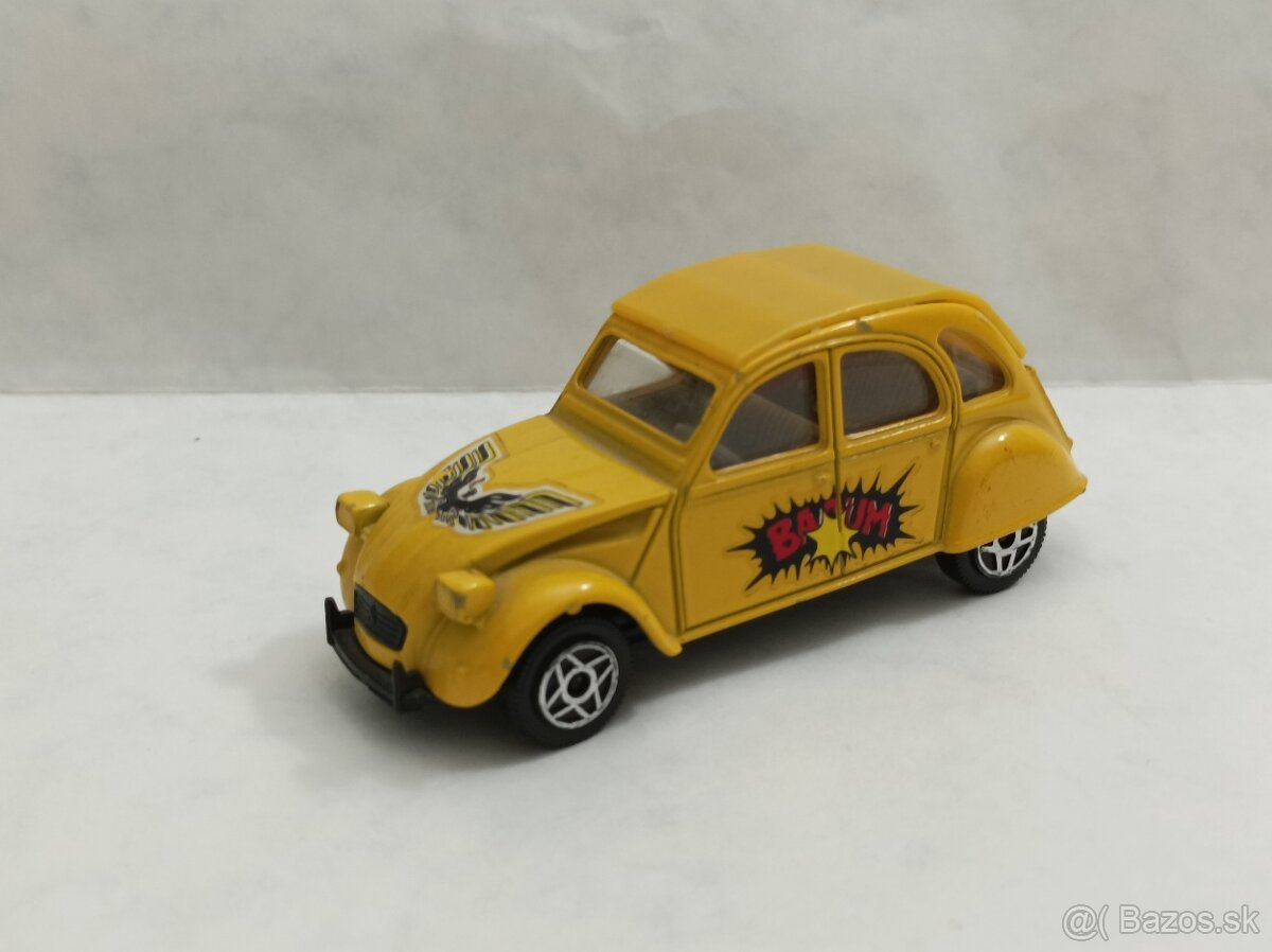 Staré hračky - modely - Citroen 2CV 6 - 1:43 - Solido