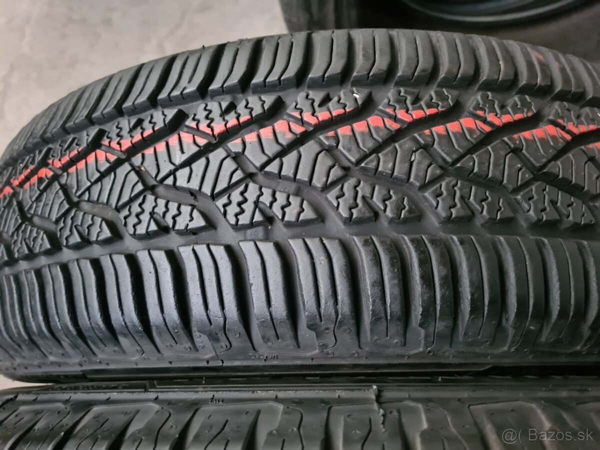 165/65 r15 celoročbé 4 ks BARUM dezén 8 -7,9 mm DOT2021