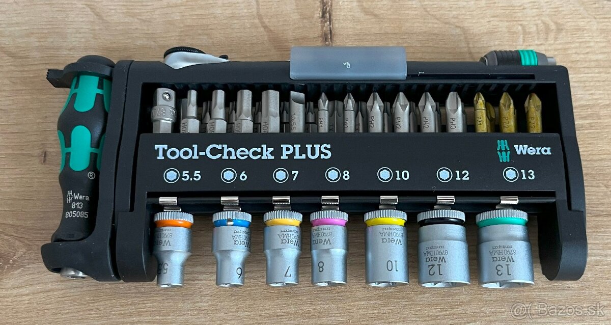 Sada bitov WERA 056490 Tool-Check PLUS, 39d