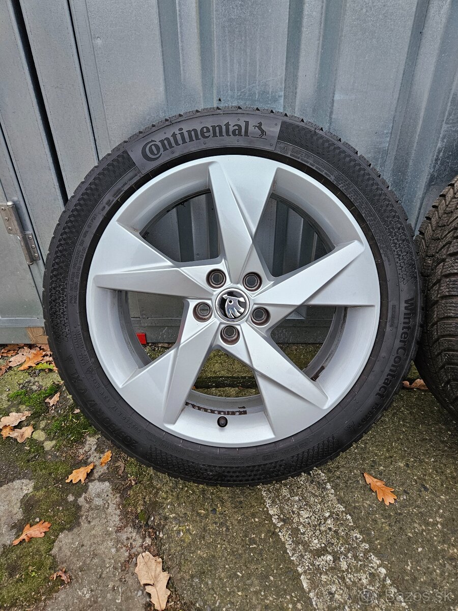 Zimní alu kola Volans 17" Škoda Scala 205/50 R17