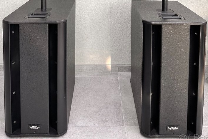 aktívny subwoofer QSC KSub + QSC obal