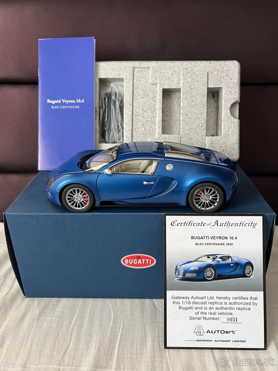 1:18 Autoart, Bugatti