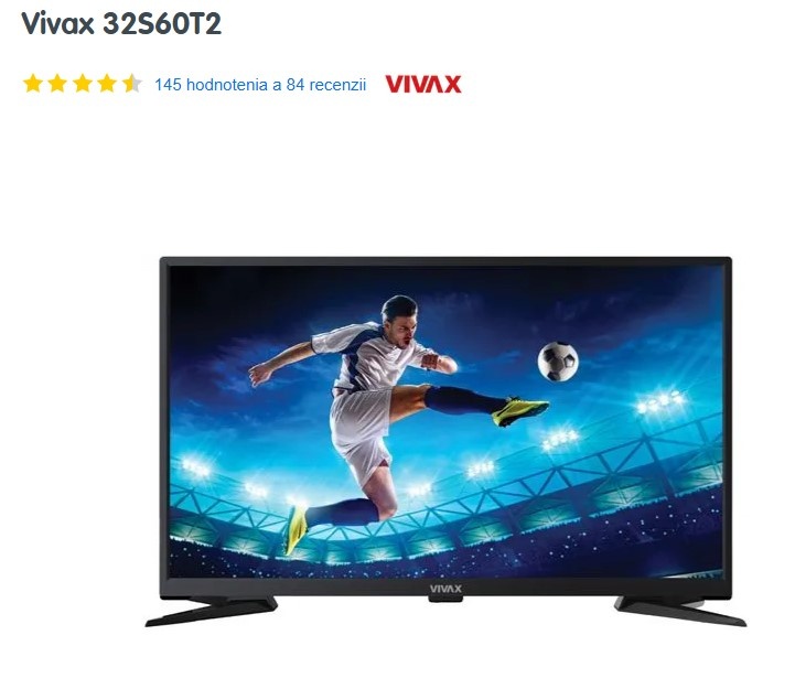 Predam LED Televizor Vivax 32S60T2 uhlopriecka 80cm