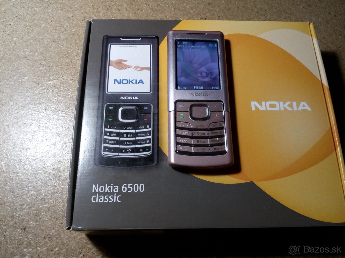 Nokia 6500 Classic ruzova